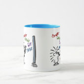 ARTIEST - VIDEO GAMER Mok door Jeff Willis Art (Midden)