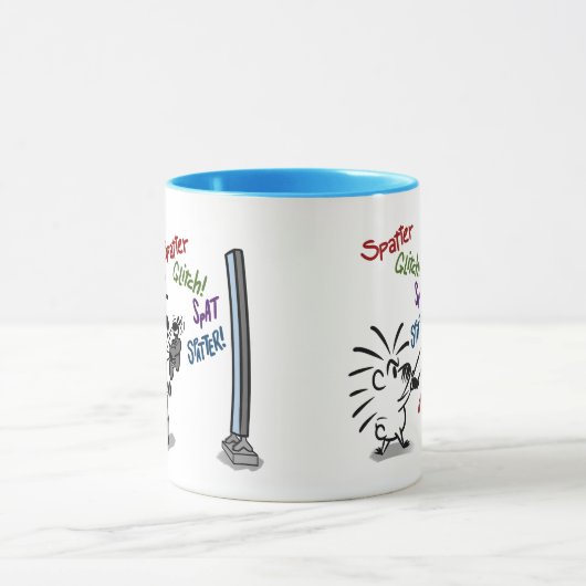 ARTIEST - VIDEO GAMER Mok door Jeff Willis Art (Midden)