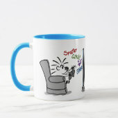 ARTIEST - VIDEO GAMER Mok door Jeff Willis Art (Links)