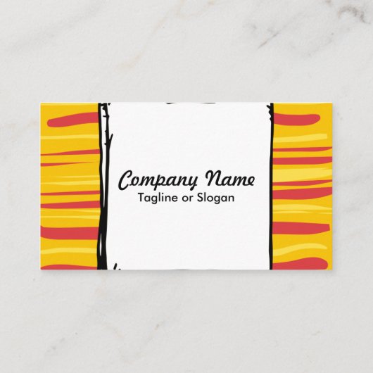 Artiest Visitekaartje (Achterkant)