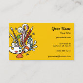 Artiest Visitekaartje (Voorkant)