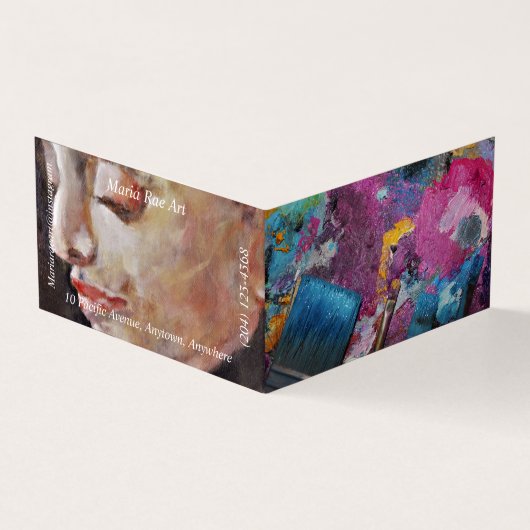 Artiest Visitekaartje (Buitenkant)