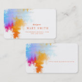 Artiest Visitekaartje Round Corners (Voorkant / Achterkant)