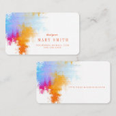 Artiest Visitekaartje Round Corners (Voorkant / Achterkant)