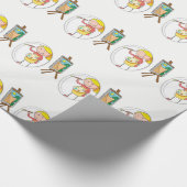 Artiest voor verpakkingspapier cadeaupapier (Hoek)