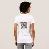 Artiest Vrouwen T-shirts Inspirerend (Achterkant volledig)