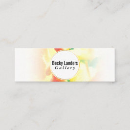 artiest | Waterverf Fade Mini Visitekaartje