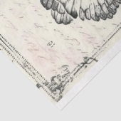 Artiest Zwart Wit Grote  Pioen Achtergrond Tissuepapier (Detail)