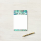 Artiesten maken geweldige impressies Sticky Note p (Op bureau)