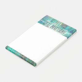 Artiesten maken geweldige impressies Sticky Note p