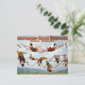 Artiesten met een hoge windkracht / Forepaugh & Se Briefkaart (Staand voorkant)