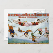 Artiesten met een hoge windkracht / Forepaugh & Se Briefkaart (Voorkant / Achterkant)