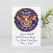 Artiesten op patriottisch of veteraan Uitzicht Kaart (Staand voorkant)