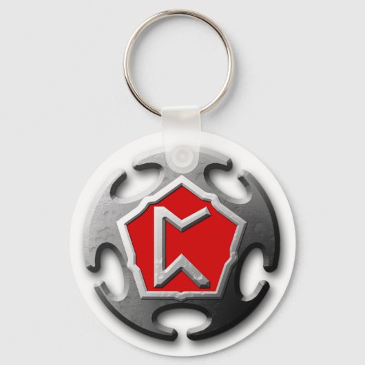 Artiesten ophalen verenigen sleutelhanger (Voorkant)