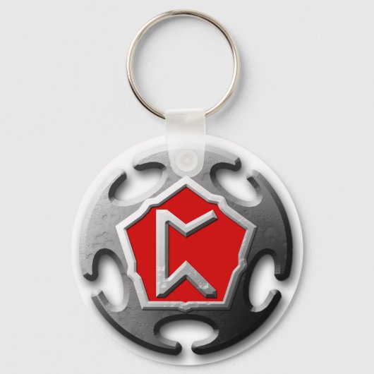 Artiesten ophalen verenigen sleutelhanger (Voorkant)