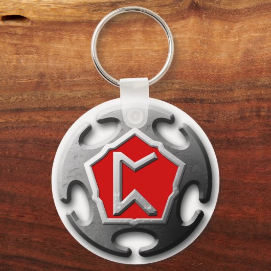 Artiesten ophalen verenigen sleutelhanger (Voorkant)