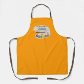 Artiesten palet schilderen mock Apron Schort (Voorkant)