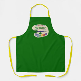 Artiesten palet schilderen mock Apron Schort