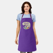 Artiesten palet schilderen mock Apron Schort (Gedragen)