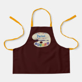 Artiesten Palette Kinder Paint Smock Schort (Voorkant)