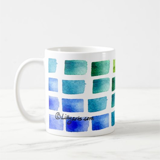 Artiesten Palette-Mok Koffiemok (Links)