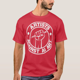 Artiesten tegen AI Art 1 T-shirt