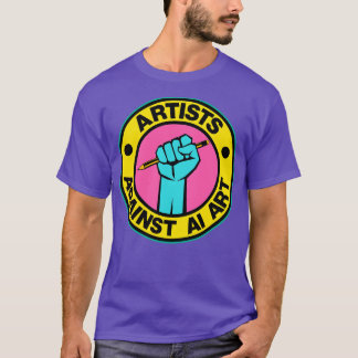 Artiesten tegen AI Art T-shirt