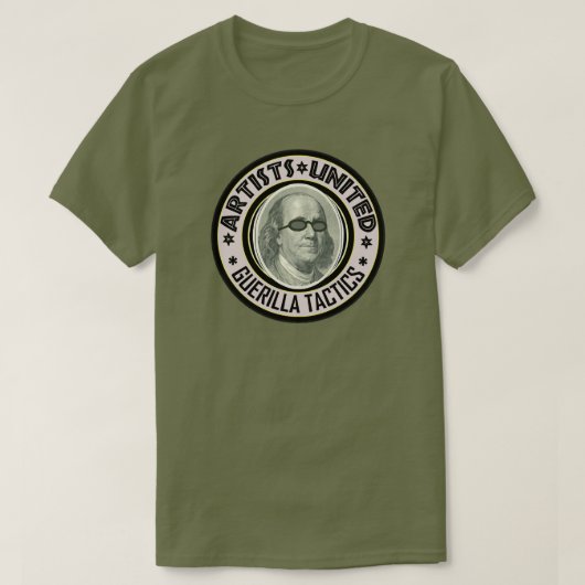 Artiesten United Guerilla Tactics T-shirt (Design voorkant)