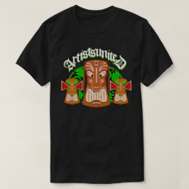 Artiesten United Triple Tiki maskers T-shirt