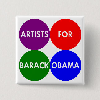 Artiesten voor Barack Obama voor Button in Preside