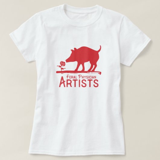 Artiesten voor fysicus t-shirt (Design voorkant)