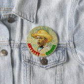 Artiesten voor Obama: Vincent Van Gogh Ronde Button 7,6 Cm (In situ)