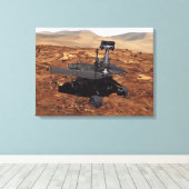 Artiesten weergave van Mars Rover 2 Canvas Afdruk (Insitu (Houten vloer))