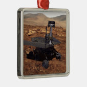 Artiesten weergave van Mars Rover 2 Metalen Ornament (Rechts)