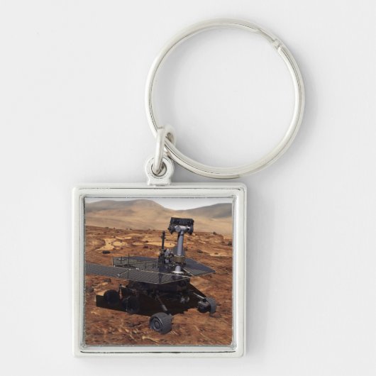 Artiesten weergave van Mars Rover 2 Sleutelhanger (Voorkant)