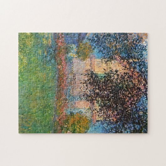Artiestenhuis in Argenteuil Monet Fine Art Legpuzzel (Horizontaal)