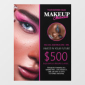 Artiestenklassen maken Aangepaste vensterklemmen Raamsticker (Vel)