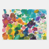 Artiestenpalet één inpakpapier vel (Voorkant)