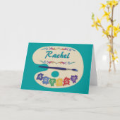 Artiestenpalet Kaart (Gele Bloem)