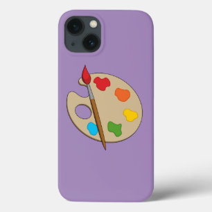 Artiestenpalet met verfborstel Case-Mate iPhone case