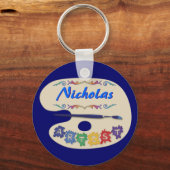 Artiestenpalet Sleutelhanger (Voorkant)