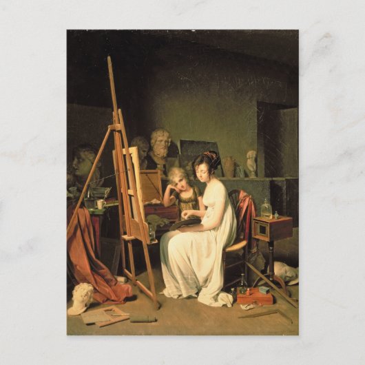 Artiestenstudio Briefkaart (Voorkant)