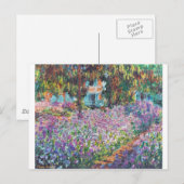 Artiestentuin Giverny Briefkaart (Voorkant / Achterkant)