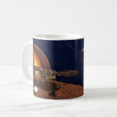 Artiest's Rendition of the Insight Lander. Koffiemok (Voorkant links)