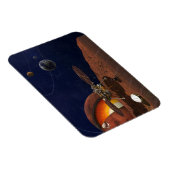 Artiest's Rendition of the Insight Lander. Magneet (Rechterzijde)