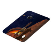 Artiest's Rendition of the Insight Lander. Magneet (Linkerzijde)