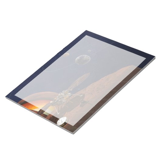 Artiest's Rendition of the Insight Lander. Notitieblok (Schuin)