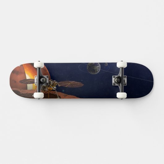 Artiest's Rendition of the Insight Lander. Persoonlijk Skateboard (Horizontaal)