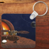 Artiest's Rendition of the Insight Lander. Sleutelhanger (Achterkant)