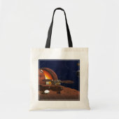 Artiest's Rendition of the Insight Lander. Tote Bag (Voorkant)